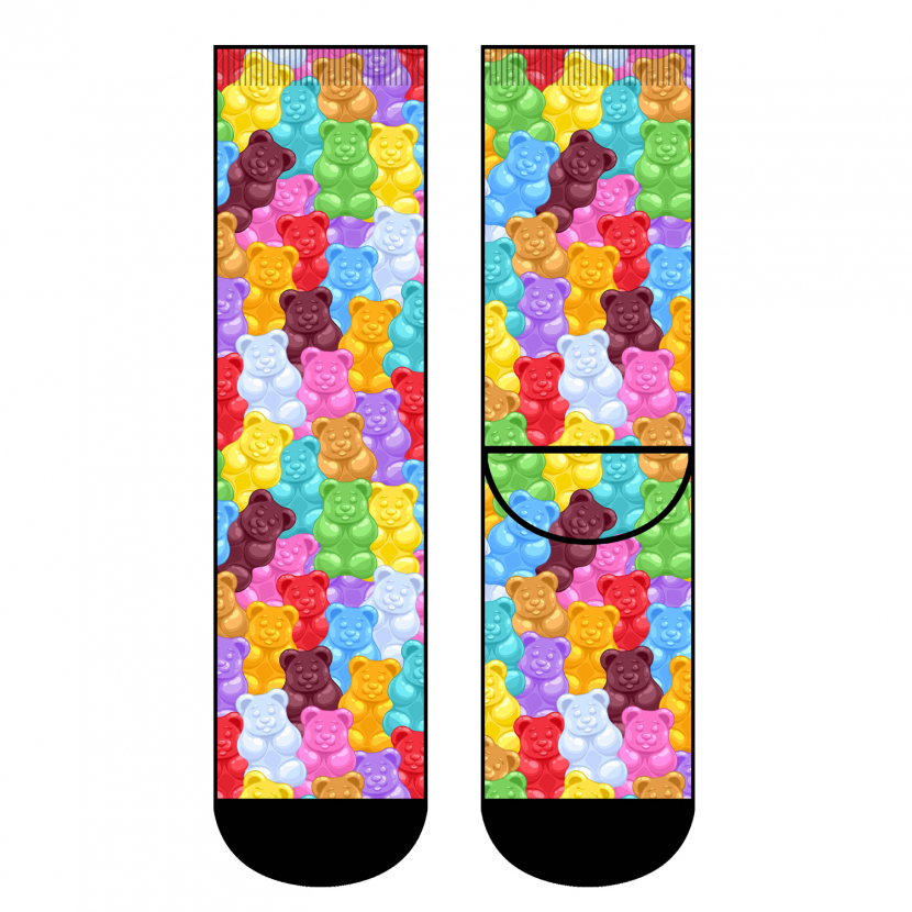 Cool 7 - Unisex One Size (41/46) - Print Socken - Runddruck Motiv: C5624